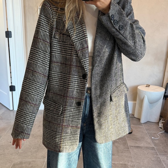 RD Style Oversized Two Tone Blazer - Picture 8 of 9